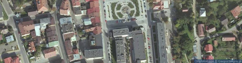 Zdjęcie satelitarne Usługi Zegarmistrzowskie