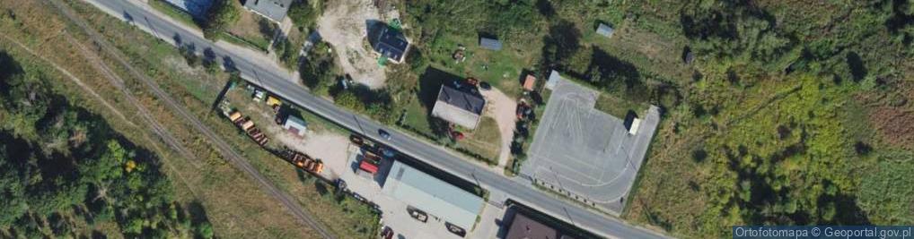 Zdjęcie satelitarne Usługi Zootechniczno Weterynaryjne