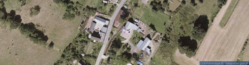 Zdjęcie satelitarne Usługi Związane z Pracami Leśnymi Mazurkiewicz Jan