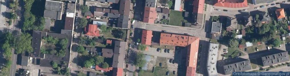 Zdjęcie satelitarne Usługowe Czyszczenie Pierza i Szycie Sałamaszyński