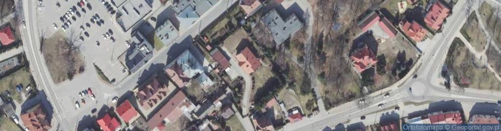 Zdjęcie satelitarne Usługowo Handlowa