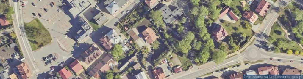 Zdjęcie satelitarne Usługowo Handlowa