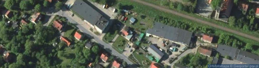 Zdjęcie satelitarne Usługowy Transport Publiczny Połomski Tadeusz