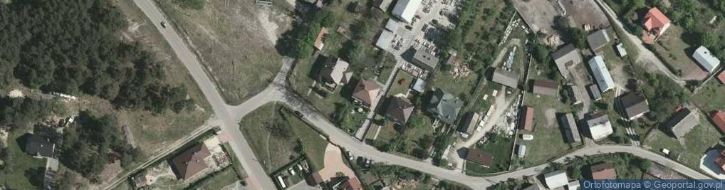 Zdjęcie satelitarne Usługowy Zakład Betoniarsko-Kamieniarski Błachowicz Krystyna