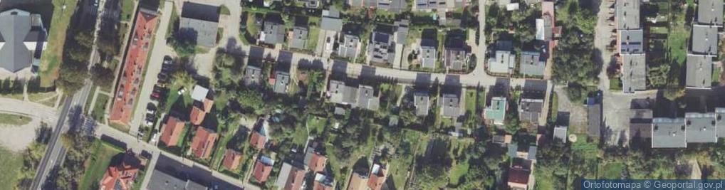 Zdjęcie satelitarne Usługowy Zakład Betoniarstwo Kamieniarstwo Krzysztof Walkiewicz Andrzej Piasecki