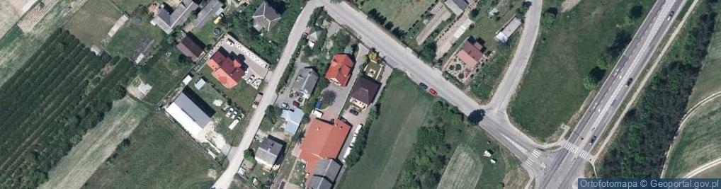 Zdjęcie satelitarne Usługowy Zakład Blacharstwa i Lakiernictwa Samochodowego Zbigniew Gruchoła