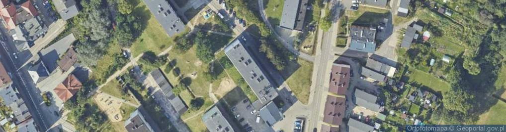 Zdjęcie satelitarne Usługowy Zakład Instalacji Sanitarnych i Co