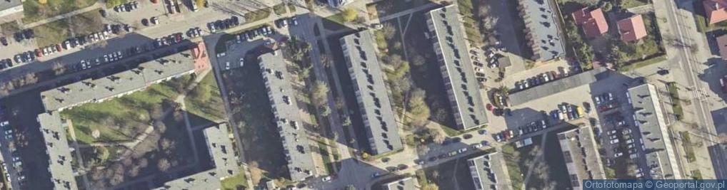 Zdjęcie satelitarne Usługowy Zakład Kominiarski