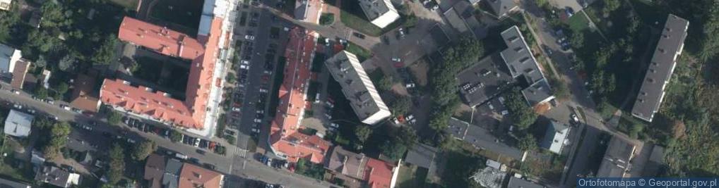 Zdjęcie satelitarne Usługowy Zakład Optyczny Maria Czarnocka Piotr Dorosz