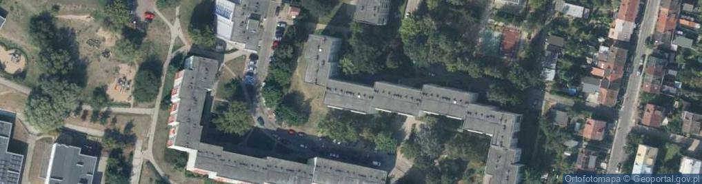 Zdjęcie satelitarne Usługowy Zakład Ślusarsko Dekarski