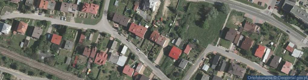 Zdjęcie satelitarne Usługowy Zakład Wykonywania i Projektowania Instalacji Sanitarnych Wod.Kan.C.O.i Gaz Stanisław Kopeć