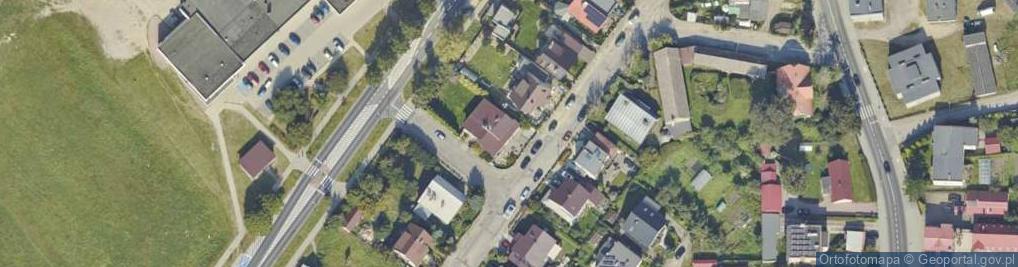 Zdjęcie satelitarne Usługowy Zakład Wywozu Nieczystości Stałych Zaremba Alicja