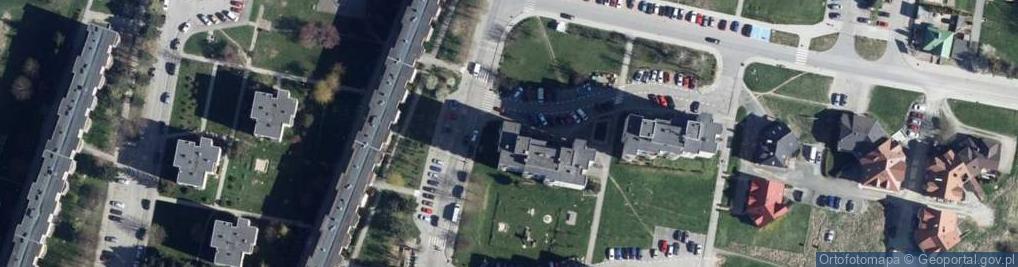 Zdjęcie satelitarne Ustupska E.Ubezpiecz., Kłodzko