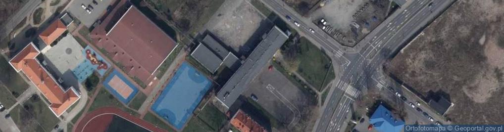 Zdjęcie satelitarne V Liceum Ogólnokształcące im Jana III Sobieskiego