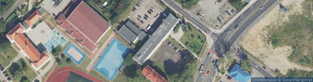 Zdjęcie satelitarne V Liceum Ogólnokształcące im Jana III Sobieskiego