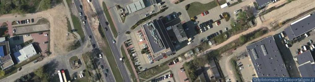 Zdjęcie satelitarne Vajda Papir Polska