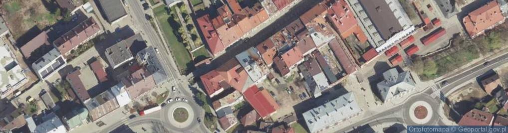 Zdjęcie satelitarne Vanessa Specjalistyczny Sklep Pończoszniczy Bielizna Nakrycia Głowy Dodatki