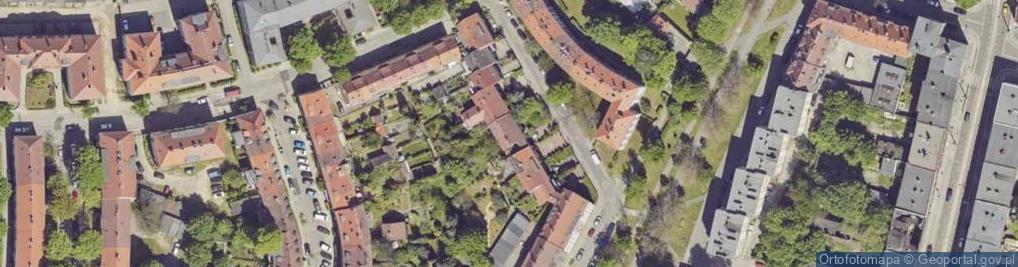 Zdjęcie satelitarne Vault Tec Projekty Unijne Mateusz Kucharski