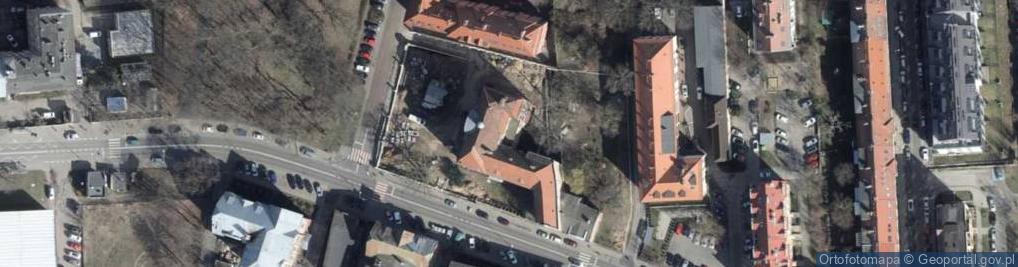 Zdjęcie satelitarne VI Liceum Ogólnokształcące im ST Czarnieckiego w Szczecinie