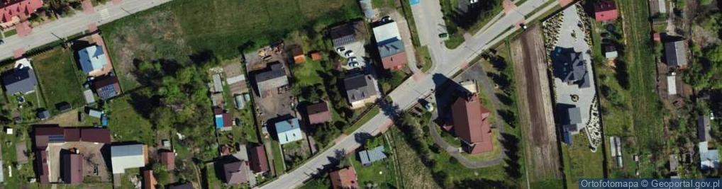 Zdjęcie satelitarne Violetta Matysiak Przedsiębiorstwo Transportowo - Handlowe Gvimat