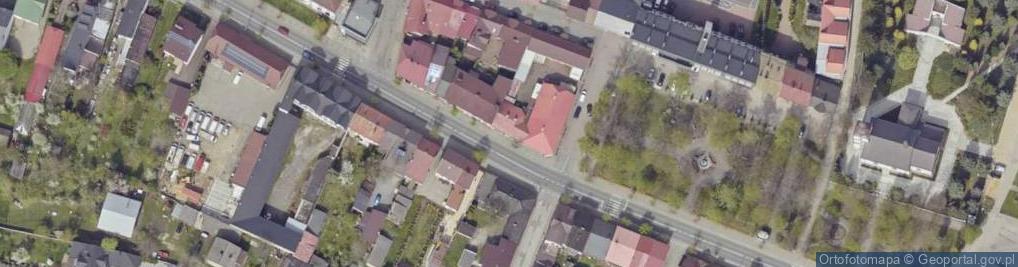 Zdjęcie satelitarne Visat Krzak i Ostrowski