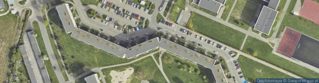Zdjęcie satelitarne Vistel Dariusz Ptak