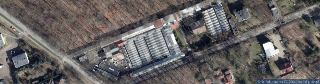 Zdjęcie satelitarne Vitrocitrus. Zakład rolno - ogrodniczy Janusz Żak Laboratorium