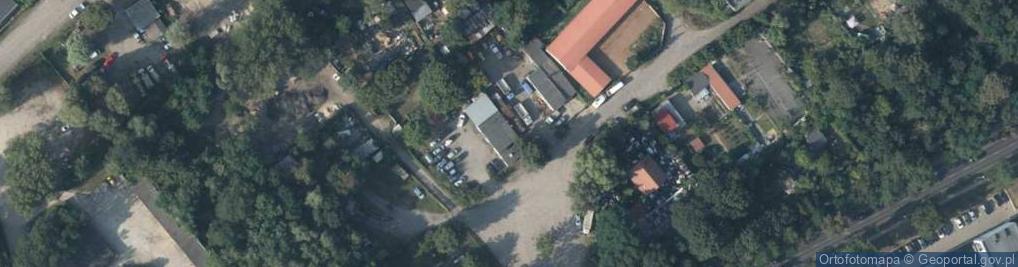 Zdjęcie satelitarne Von Roll Awp Polska w Likwidacji