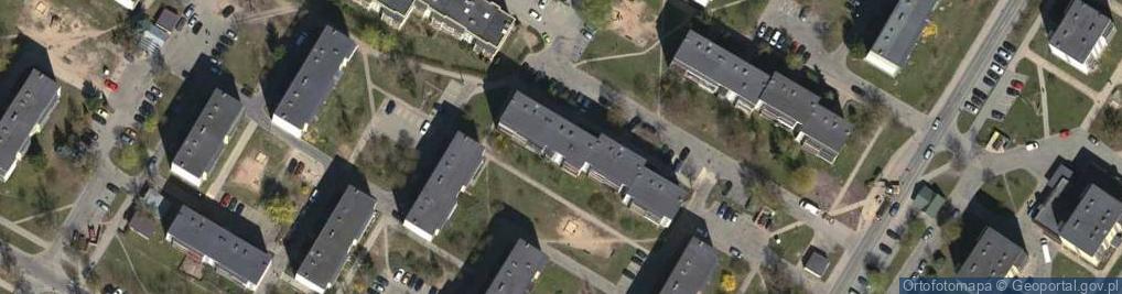 Zdjęcie satelitarne w Augustowie