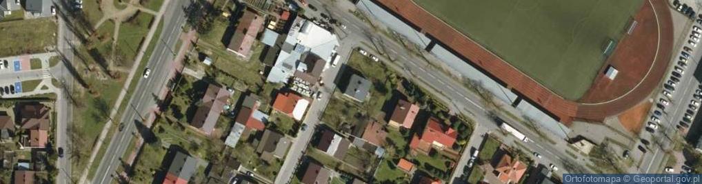 Zdjęcie satelitarne w Domu i w Ogrodznie J Łebski R Sierszak