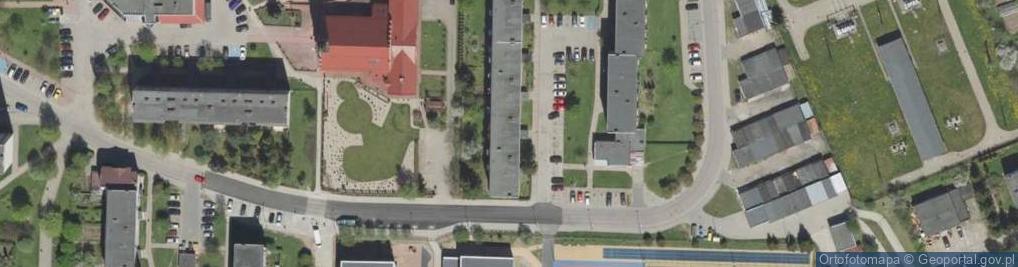 Zdjęcie satelitarne w Ełku