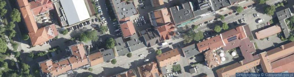 Zdjęcie satelitarne w Ełku