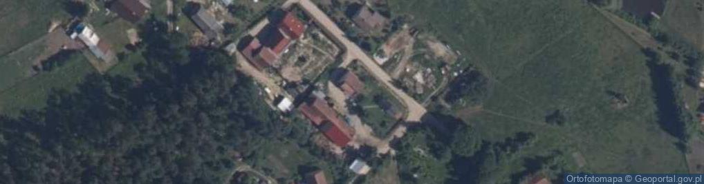 Zdjęcie satelitarne w Mazuchówce