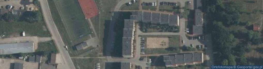 Zdjęcie satelitarne w Piszu