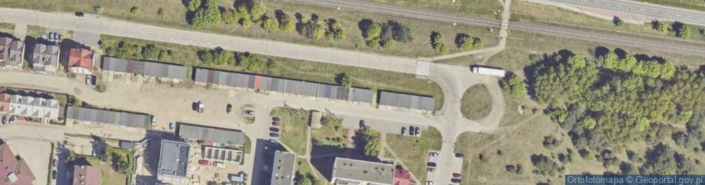 Zdjęcie satelitarne w Piszu