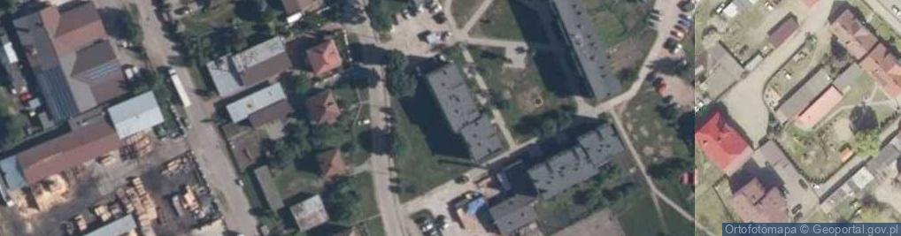 Zdjęcie satelitarne w Prostkach