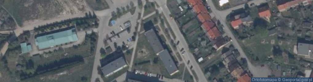 Zdjęcie satelitarne w Węgorzewie