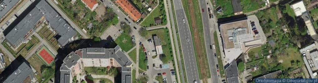 Zdjęcie satelitarne w Zaułku Auto Usługi Jacek Tulski