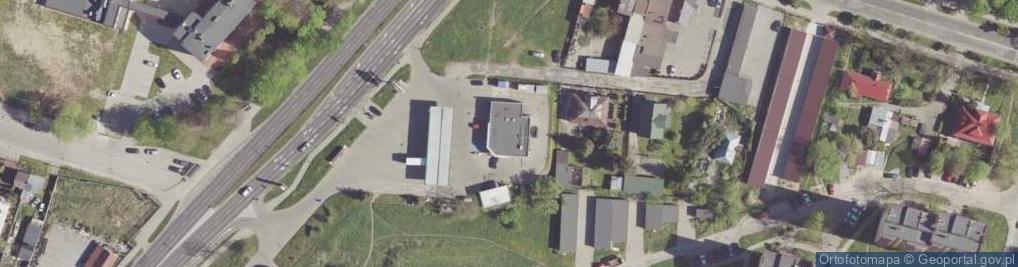 Zdjęcie satelitarne Waka Przedsiębiorstwo Handlowo Usługowe