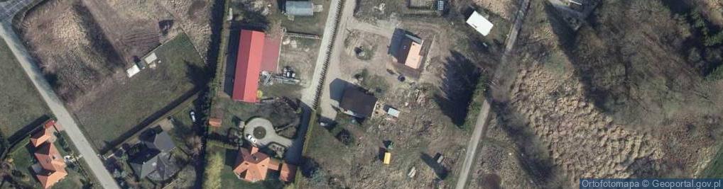 Zdjęcie satelitarne Waldemar Pietras Wojciech Rymaszewski Gospodarstwo Rolne w Pustarach