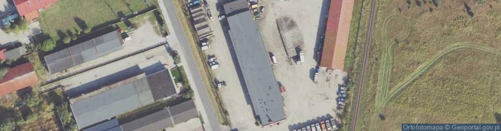 Zdjęcie satelitarne Waldemar Sopoliński Produkcja Handel Usługi N O R i S