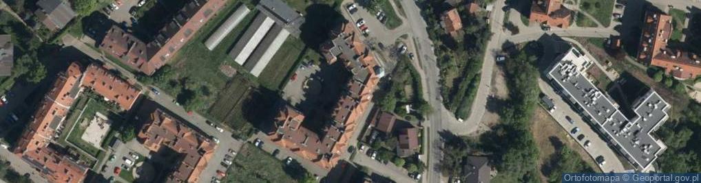 Zdjęcie satelitarne Wałek J., Wrocław