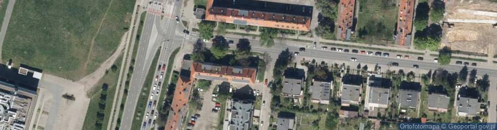 Zdjęcie satelitarne Waligóra M., Wrocław