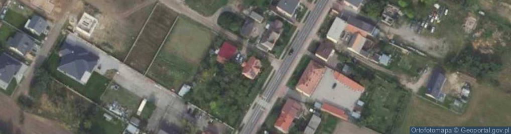 Zdjęcie satelitarne Wanda Mrowińska Handel Artykułami Przemysłowo-Spożywczymi