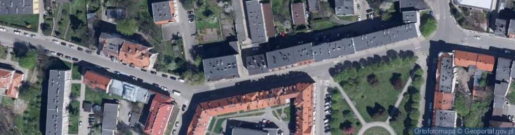 Zdjęcie satelitarne Wapólnota Mieszkaniowa Batorego 6