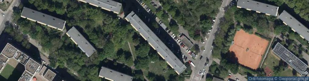 Zdjęcie satelitarne Warbud