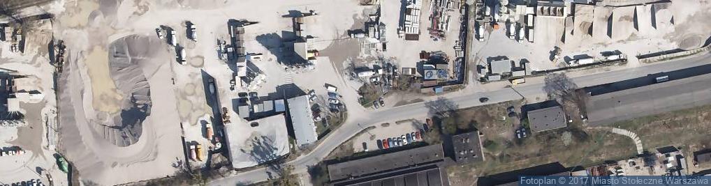 Zdjęcie satelitarne Warszawa - Odolany, Warbud SA