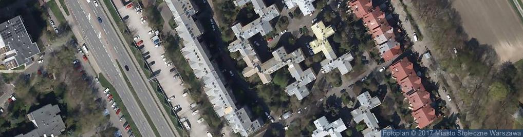 Zdjęcie satelitarne Warszawska Grupa Reklamowa