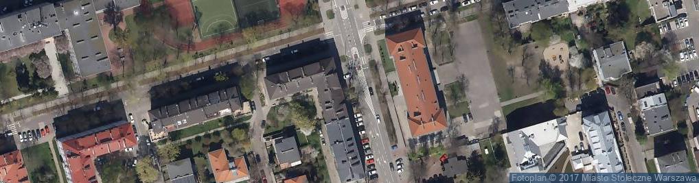 Zdjęcie satelitarne Warszawska Izba Handlu Detalicznego i Usług