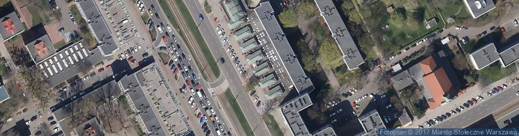 Zdjęcie satelitarne Warszawski Lombard